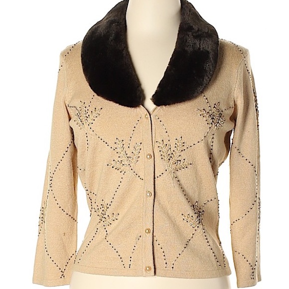 Cache Silk Cardigan - Picture 1 of 7